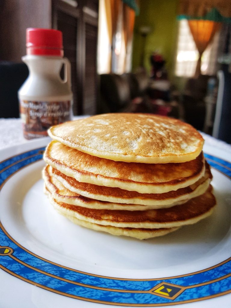 easy and simple to make fluffy pancakes
